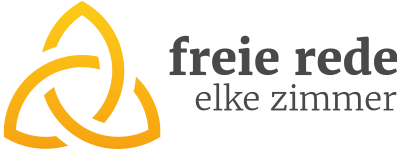 freie rede elke zimmer – Logo